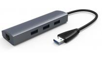 USB 3.0 to 3-Port USB3.0 HUB with Gigabi